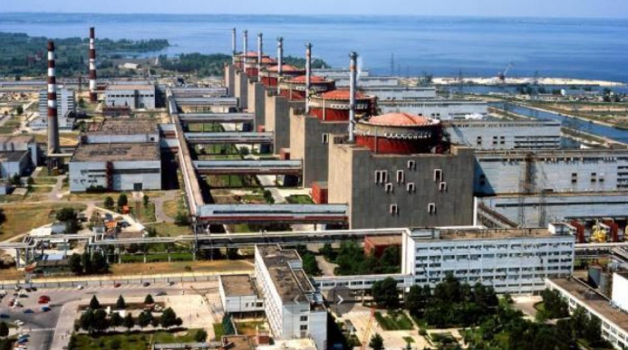 Impacto en la central nuclear de Zaporiyia