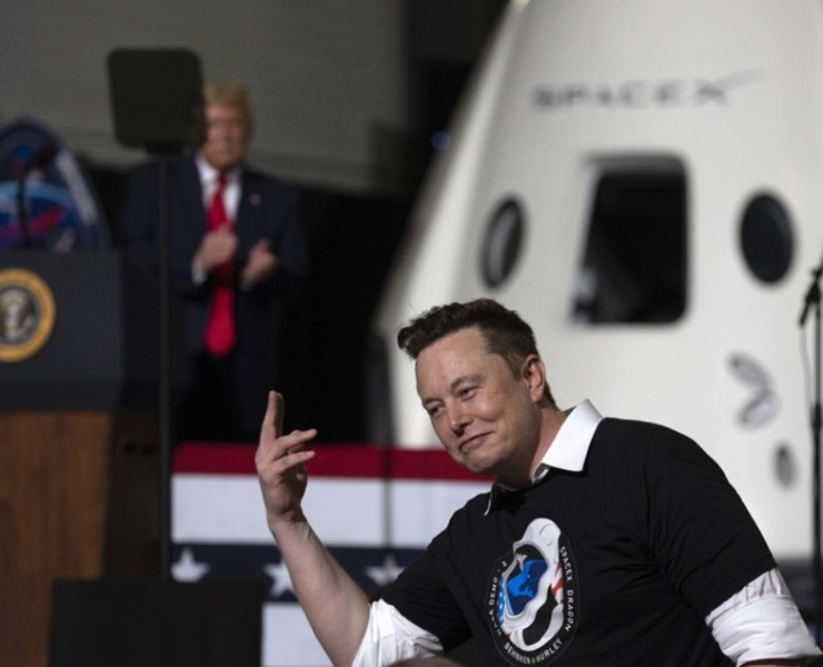 La NASA tendría que recurrir a Rusia si Elon Musk desmantela una de sus naves