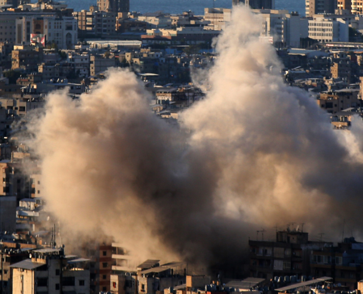 Líbano habla de Israel y condena sus ataques aéreos en Beirut
