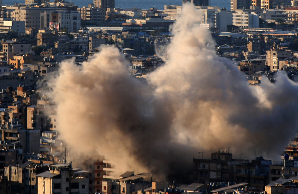 Líbano habla de Israel y condena sus ataques aéreos en Beirut