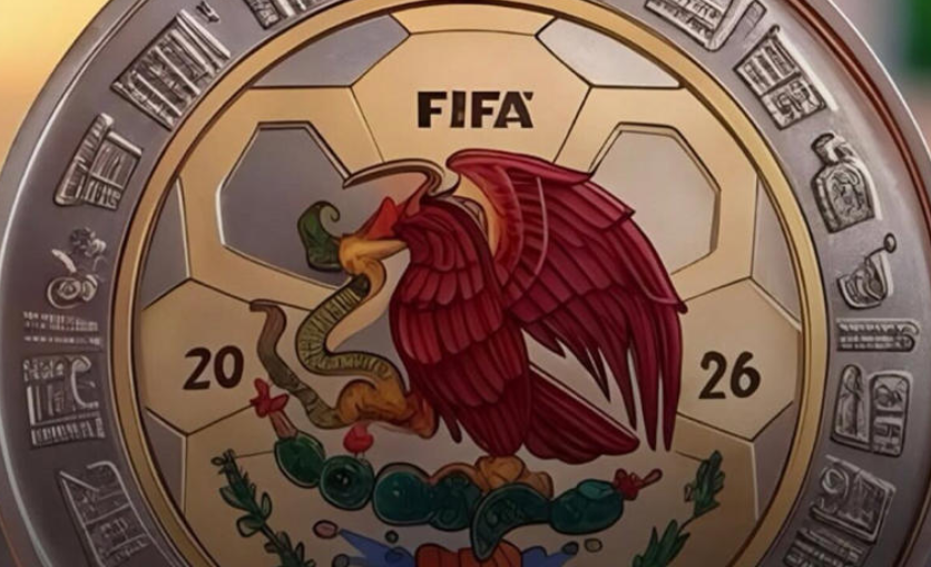 Las monedas conmemorativas del Mundial 2026, son una gran obra de arte