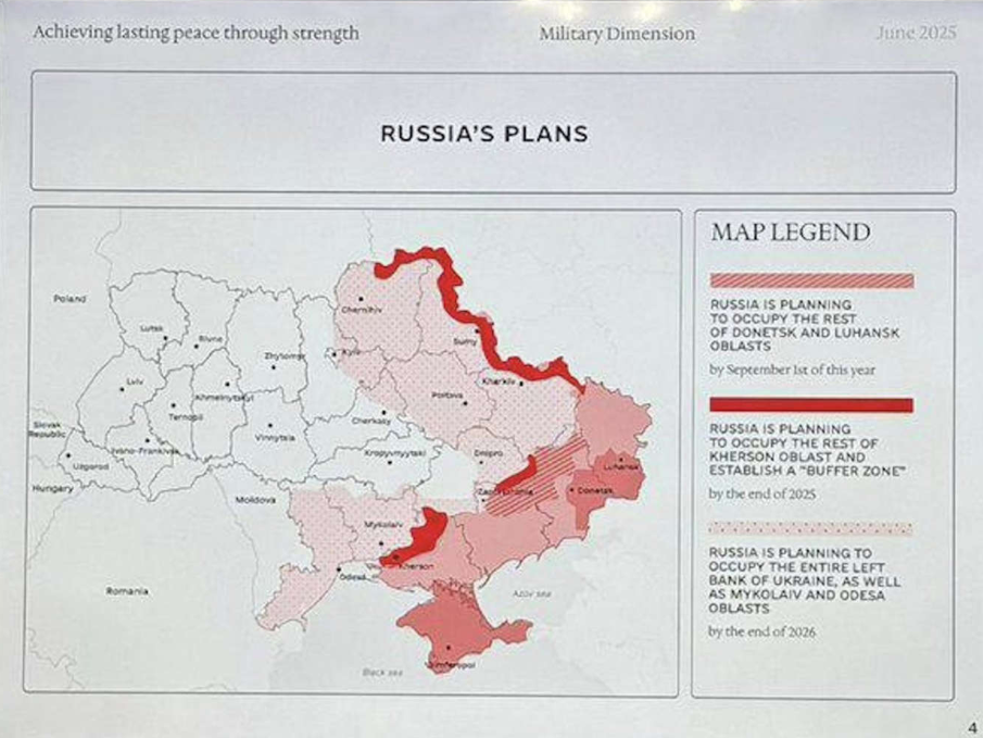 ¿Qué revela el mapa filtrado sobre las ambiciones territoriales de Moscú?