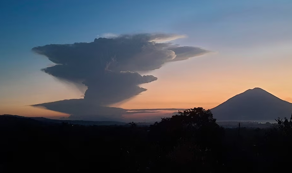 Impacto visual y aéreo del volcán: imágenes y alcance
