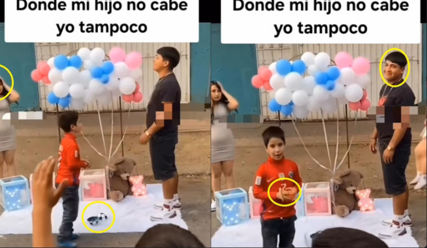 Niño arruina 'revelación de género': la reacción de los padres