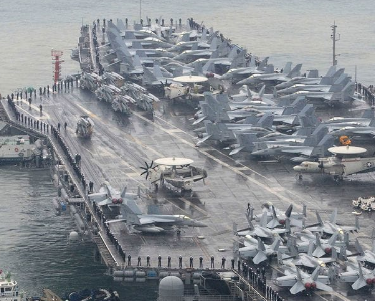Más portaaviones de EEUU rumbo a Israel, el conflicto vuelve a escalar