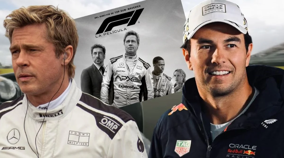 Brad Pitt elogia Checo Pérez: Revelaciones de 'F1: La película'