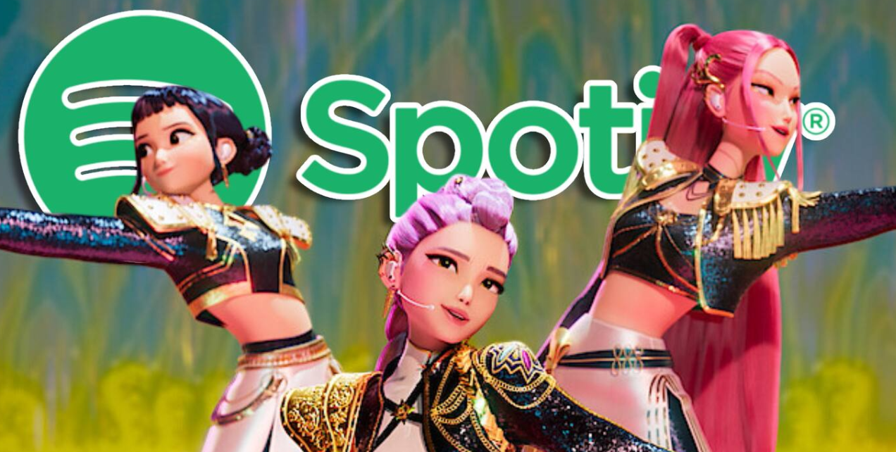 'Huntrix' dominan Spotify en menos de 5 días y eso que no es una banda real