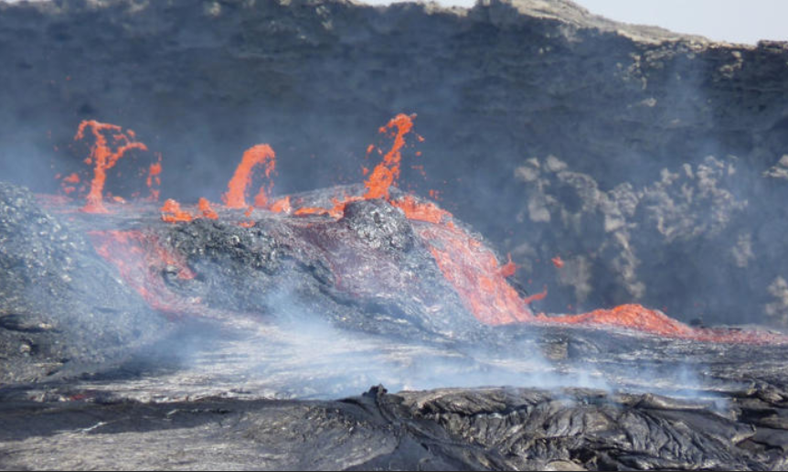 El corazón de magma bajo África