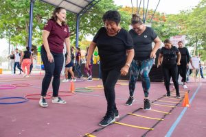 Autoridades de salud y municipales dan inicio al modelo Entorno Aliado por tu Bienestar en Dzidzantún, donde Yucatán impulsa entornos comunitarios saludables para transformar la calidad de vida.