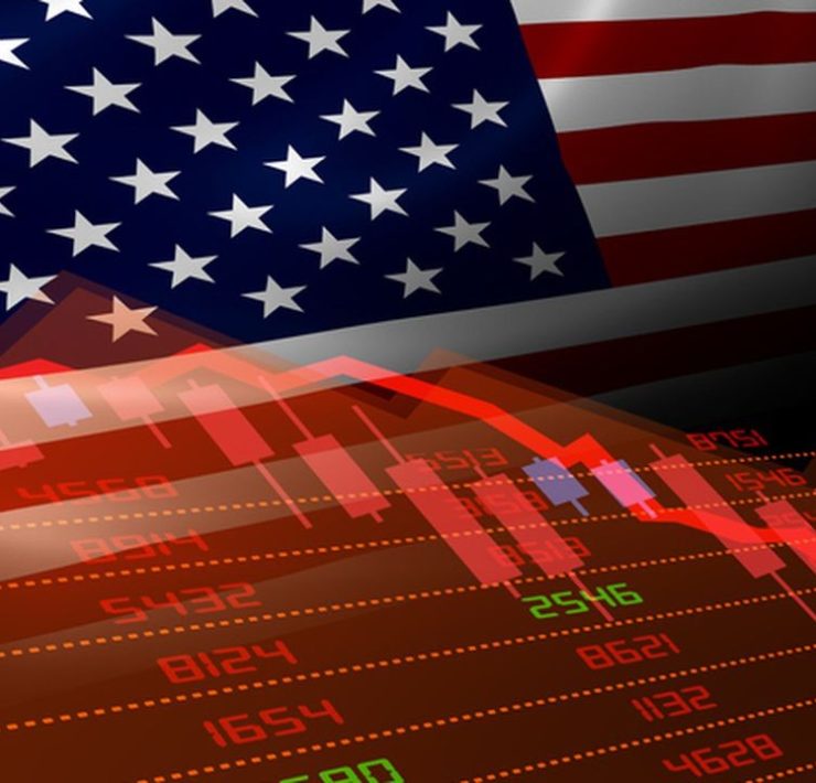 Contracción del PIB en EU