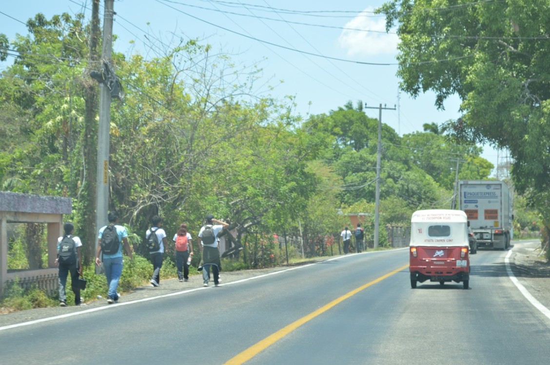 Desvío carretero de Atasta para evitar accidentes