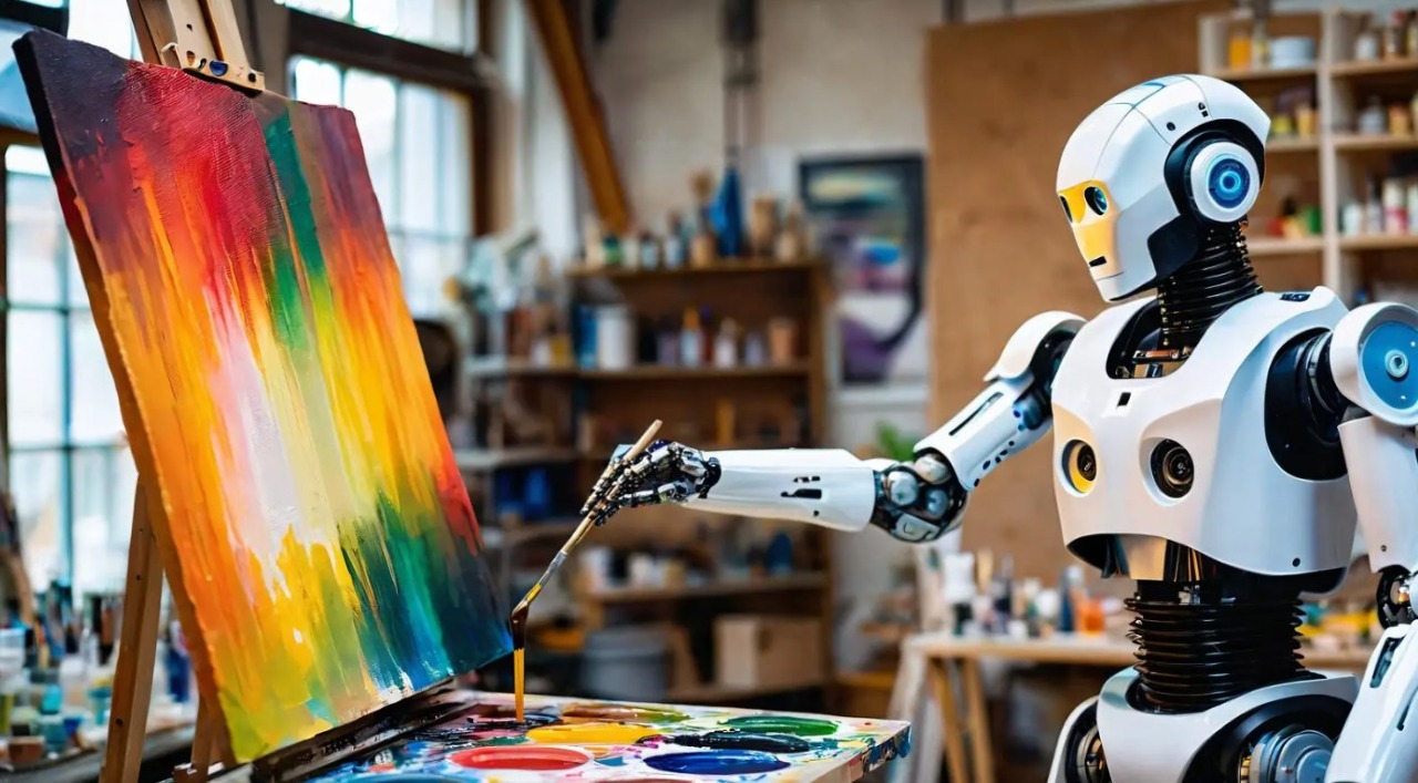 IA como estudiante de arte en una universidad europea