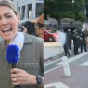 Lesionan a reportera en Los Ángeles en plena cobertura de las protestas