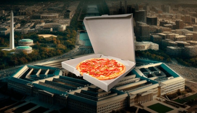 La teoría de la pizza del Pentágono, una de las teorías conspiranoicas más curiosas