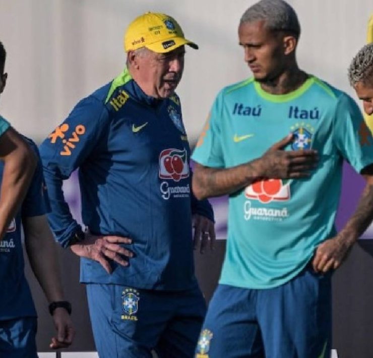 El Debut de Carlo Ancelotti con Brasil genera expectativa