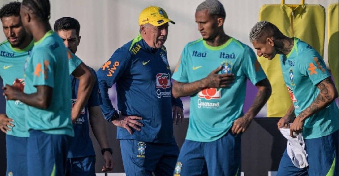 El Debut de Carlo Ancelotti con Brasil genera expectativa
