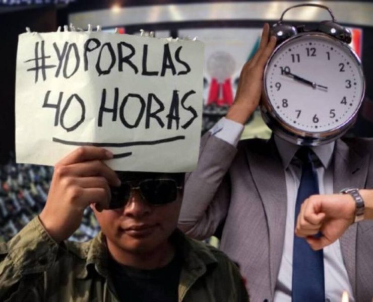 Empresarios rechazan reducción de jornada laboral a 40 horas