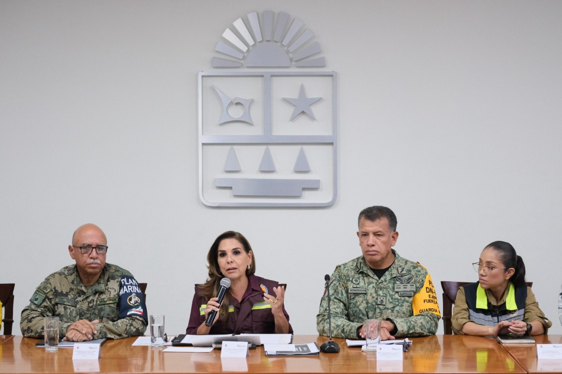 Comité Operativo para la Temporada de Lluvias y Ciclones Tropicales 2025 en Qroo