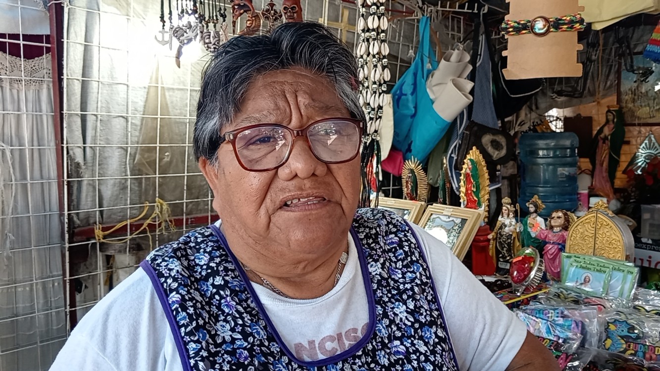 Avance en la obra del mercado de artesanías de Ciudad del Carmen