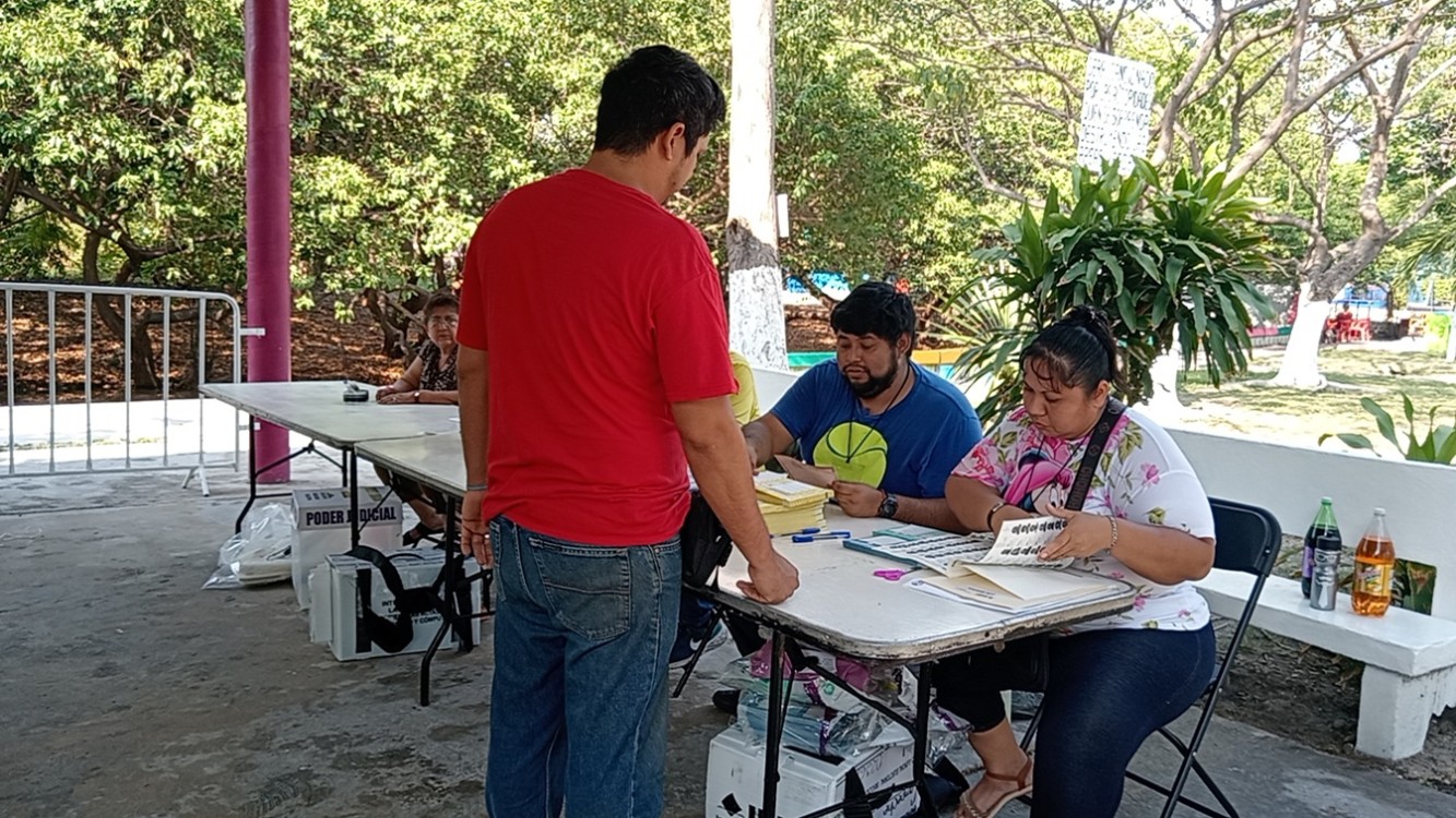 Poca participación de ciudadanos en el proceso electoral del Poder Judicial