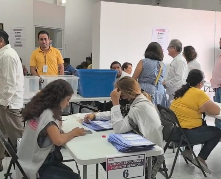 Avance en el cómputo de las elecciones del Poder Judicial en Campeche