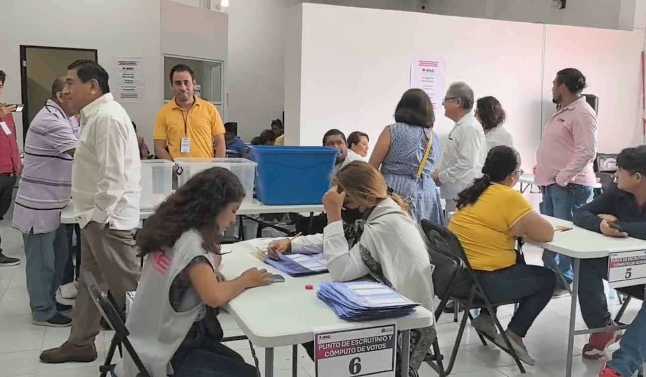 Avance en el cómputo de las elecciones del Poder Judicial en Campeche