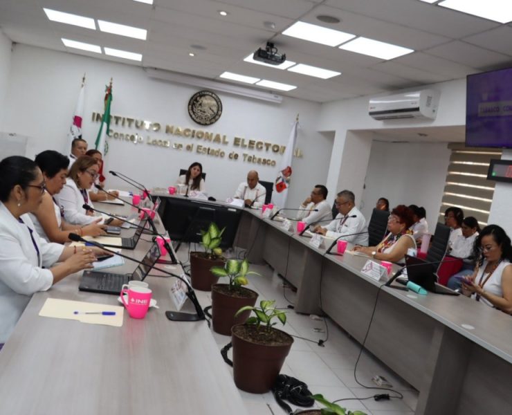 INE Tabasco garantiza seguridad del voto