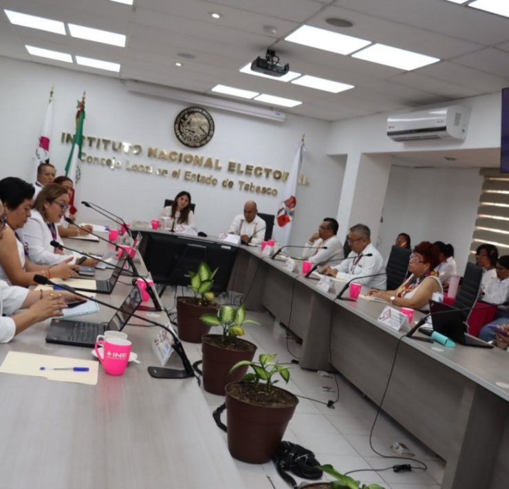 INE Tabasco garantiza seguridad del voto