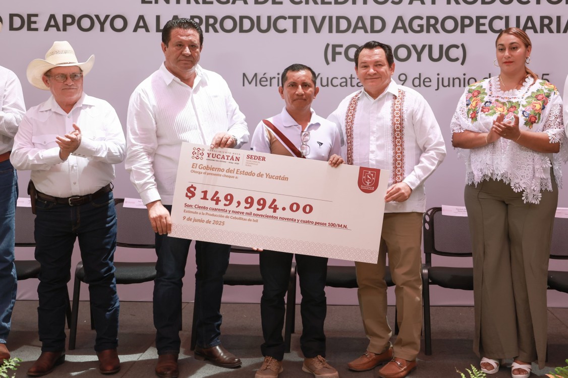 Impulso al campo Yucateco: El Gobierno del Renacimiento Maya ofrece créditos productivos