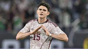 El jugador del América Israel Reyes, también tuvo una gran participación en la parte defensiva, ante Turquía.