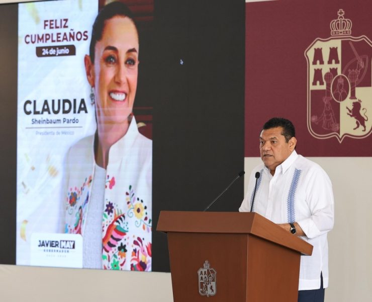 Javier May refrenda compromiso con la transparencia