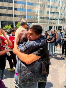 Luego de la liberación de Huerta, sindicalistas exigieron la liberación de todas las personas detenidas y el fin de las redadas
