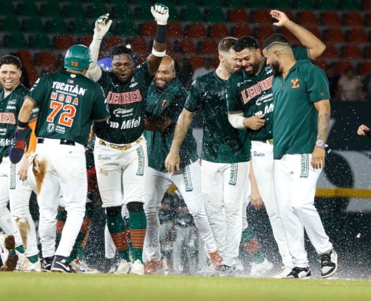 Michael De León define con walk-off el triunfo de los Leones de Yucatán