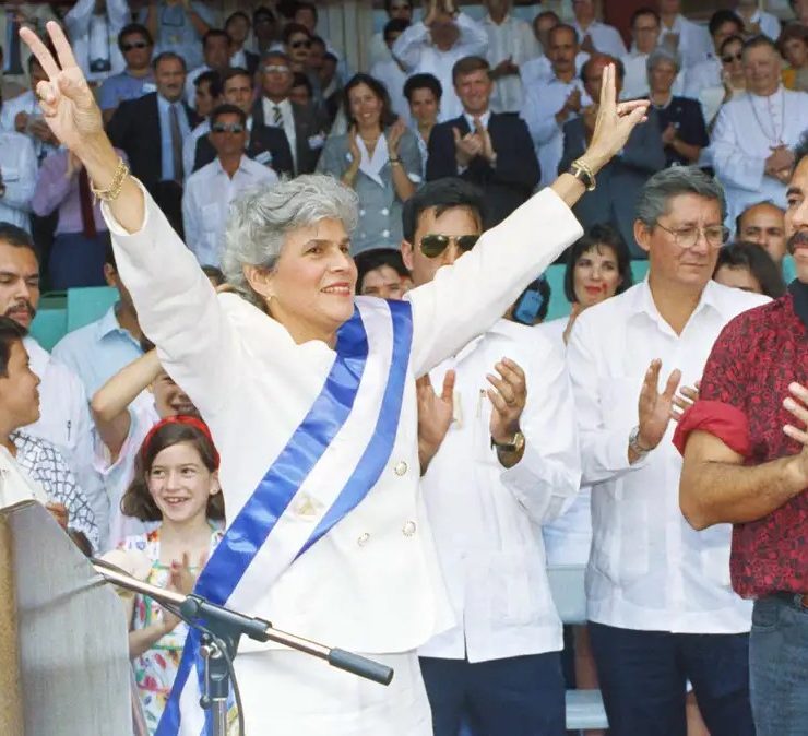 Murió Violeta Chamorro