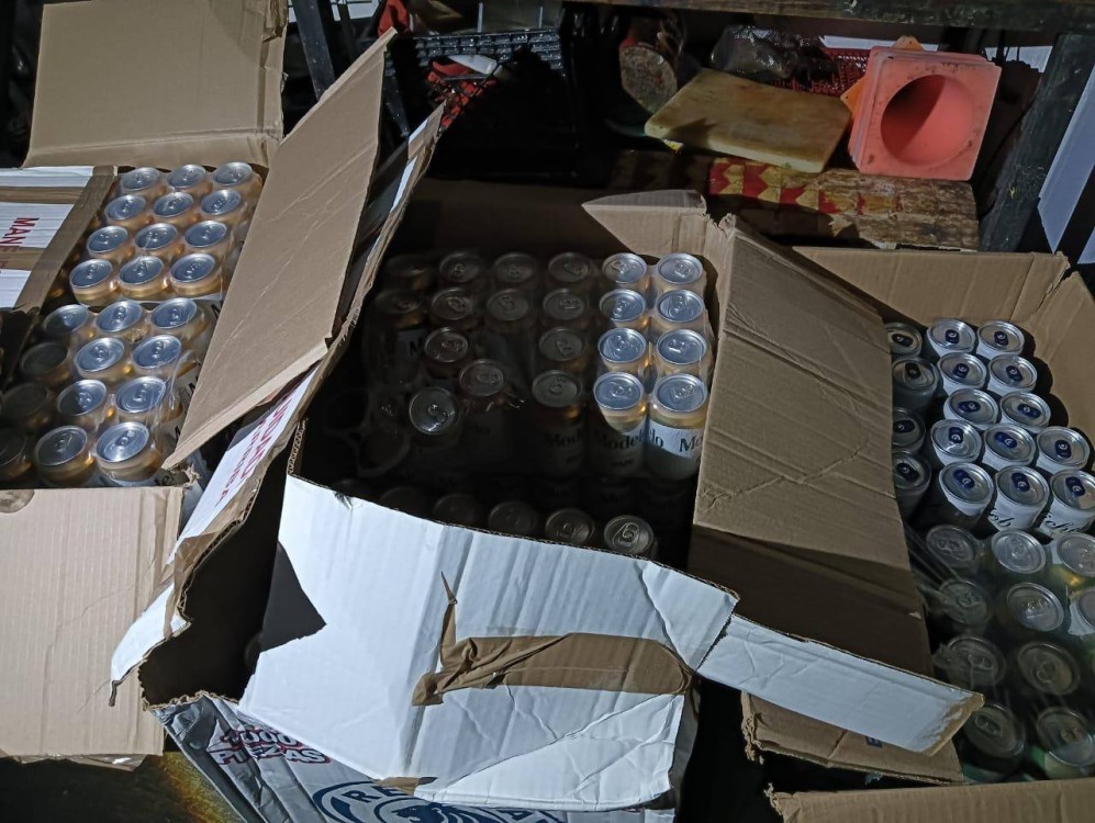 Decomisan armas, droga, cervezas y celulares en el Cereso de Ciudad del Carmen