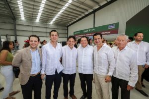 Gobernador Joaquín Díaz Mena anunció una inversión de 140 millones de pesos en el Parque Logístico Lok Park en Yucatán
