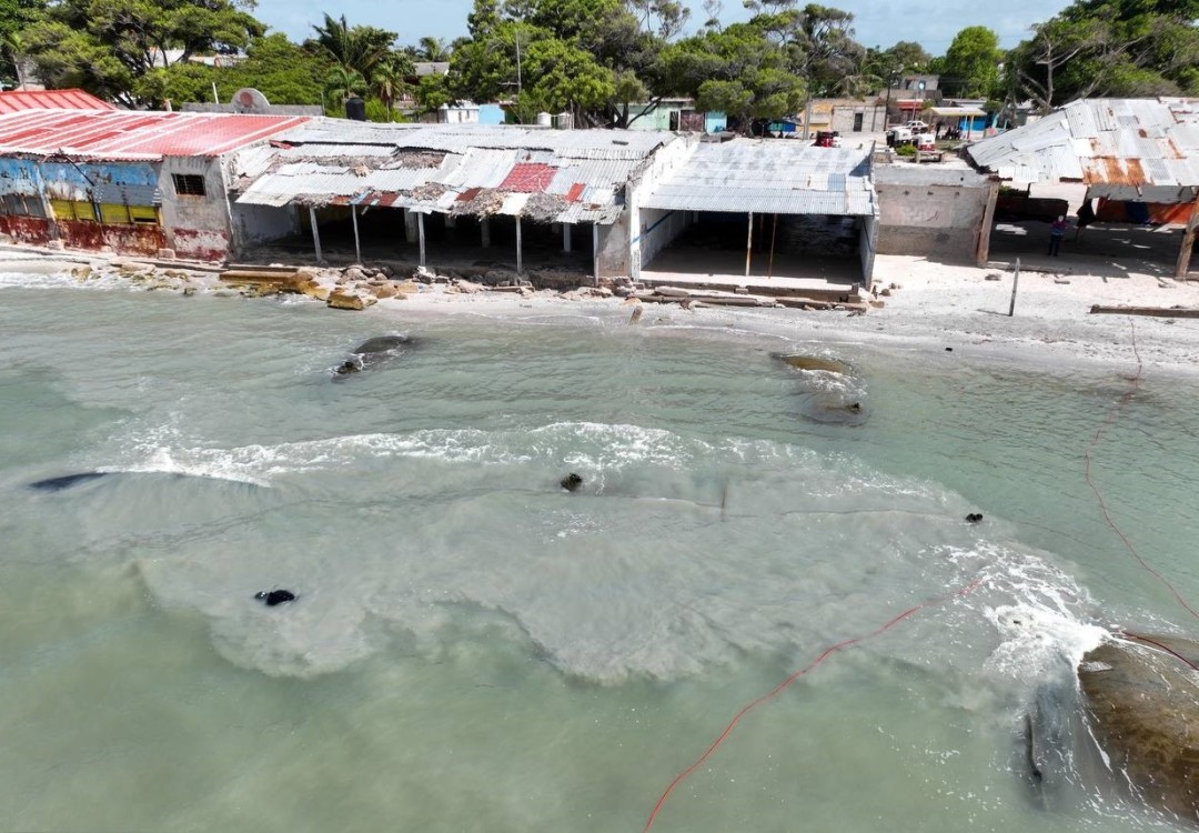 Se ha rescatado más de 100 metros lineales de playa de la Manigua