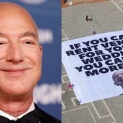 Protestas en Venecia obligan a Jeff Bezos a cambiar el lugar