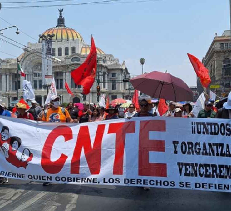 Sheinbaum reafirma vía del diálogo con la CNTE y descarta uso de la fuerza pública