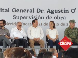 Con una inversión de más de 4 mil 700 millones de pesos, la Presidenta Claudia Sheinbaum y el Gobernador Joaquín Díaz Mena supervisaron el avance del nuevo Hospital General Agustín O’Horán