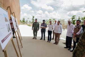 La obra, construida por ingenieros militares, contará con 300 camas, 16 quirófanos y tecnología médica de última generación