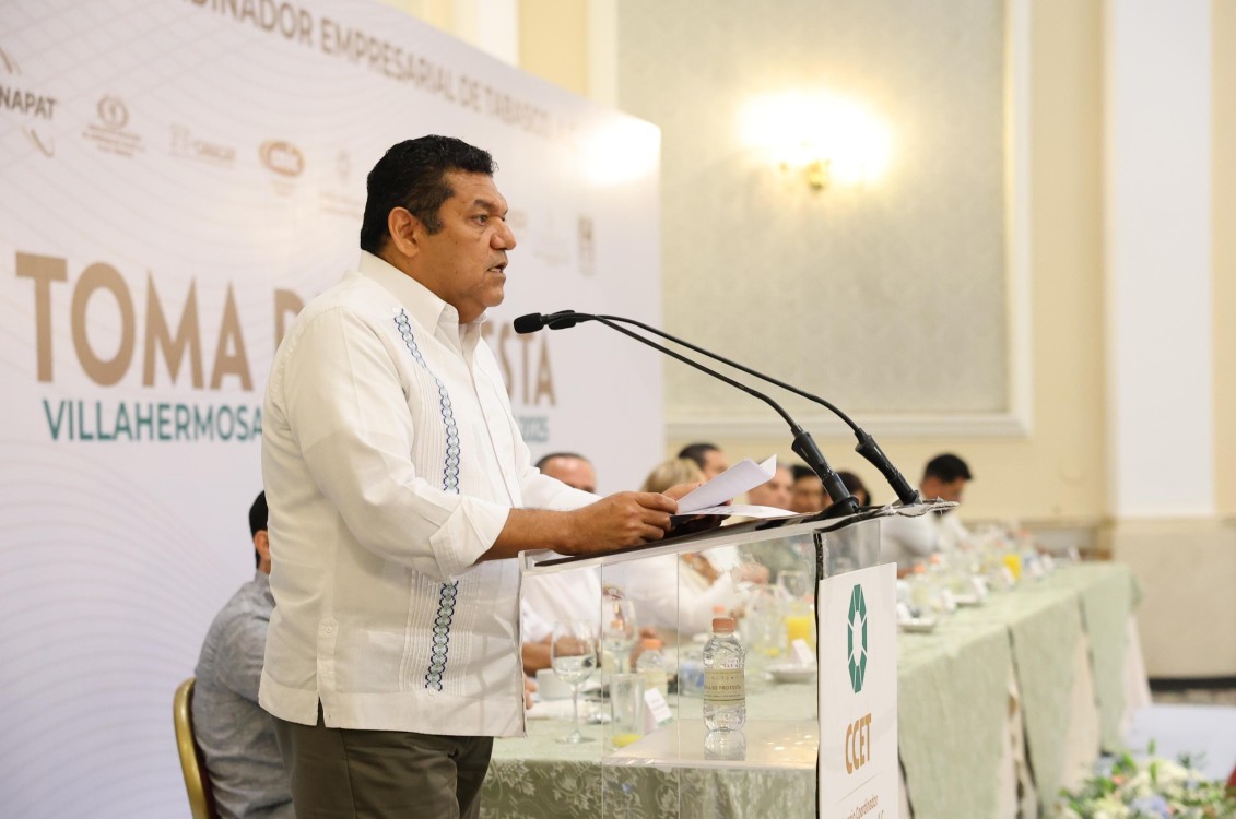 Toman protesta a nueva directiva del Consejo Coordinador Empresarial