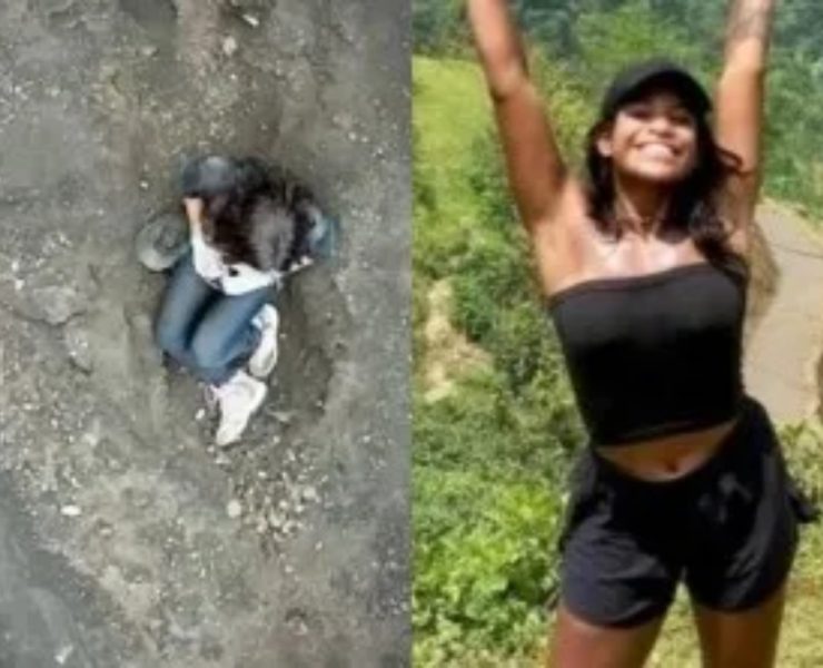 Turista brasileña cae a volcán activo en Indonesia