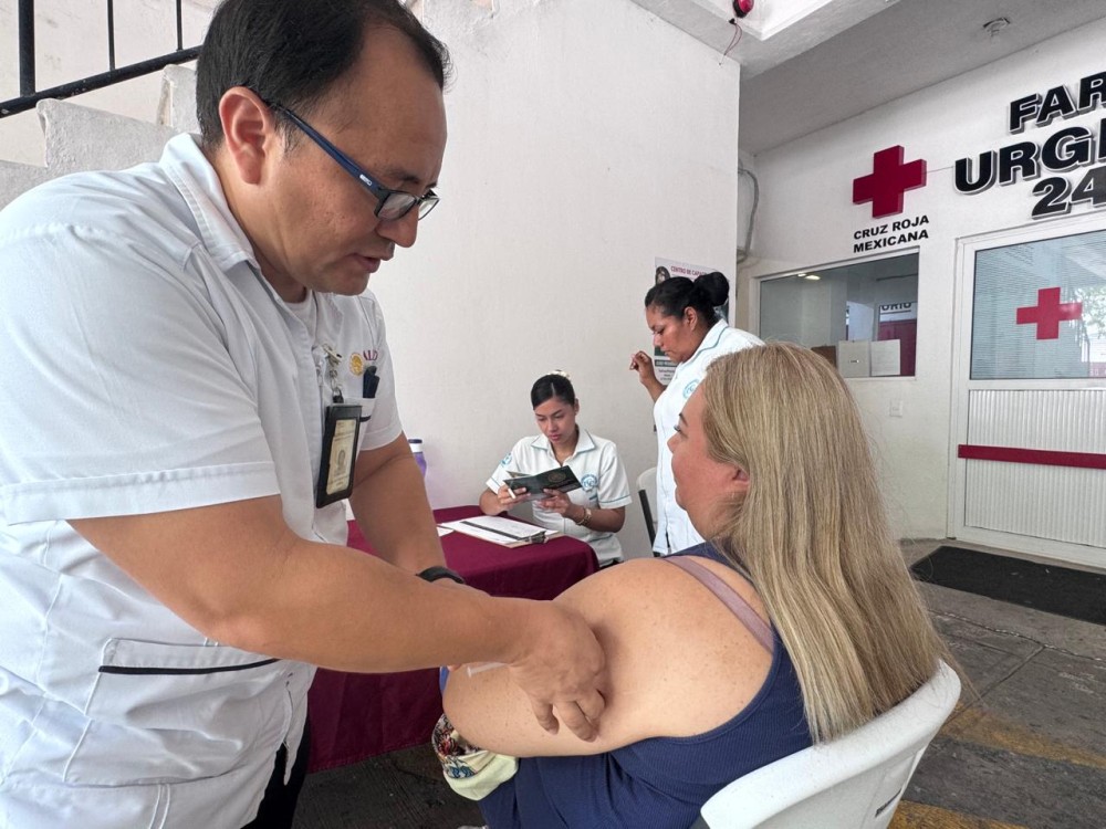 Inicia vacunación contra Sarampión y Rubeola en Ciudad del Carmen