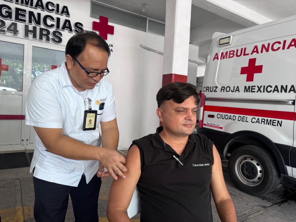 Inicia vacunación contra Sarampión y Rubeola en Ciudad del Carmen