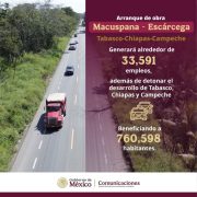 Mota-Engil y Coconal pelean por primer tramo en carretera a Escárcega