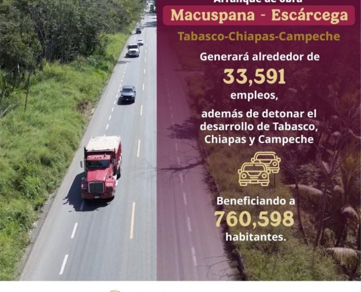 Mota-Engil y Coconal pelean por primer tramo en carretera a Escárcega