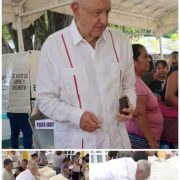 López Obrador reaparece para participar en histórica elección judicial: “Es un acto de justicia democrática”