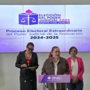 INE destaca transparencia en elección histórica para la Suprema Corte; Hugo Aguilar encabeza resultados preliminares