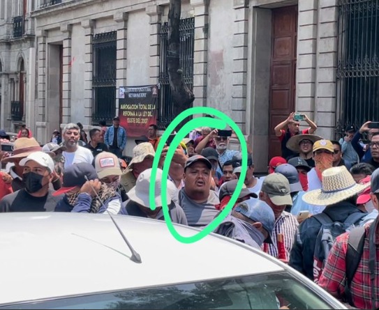 Reunión entre la CNTE y autoridades federales en Segob se ve marcada por incidente de seguridad